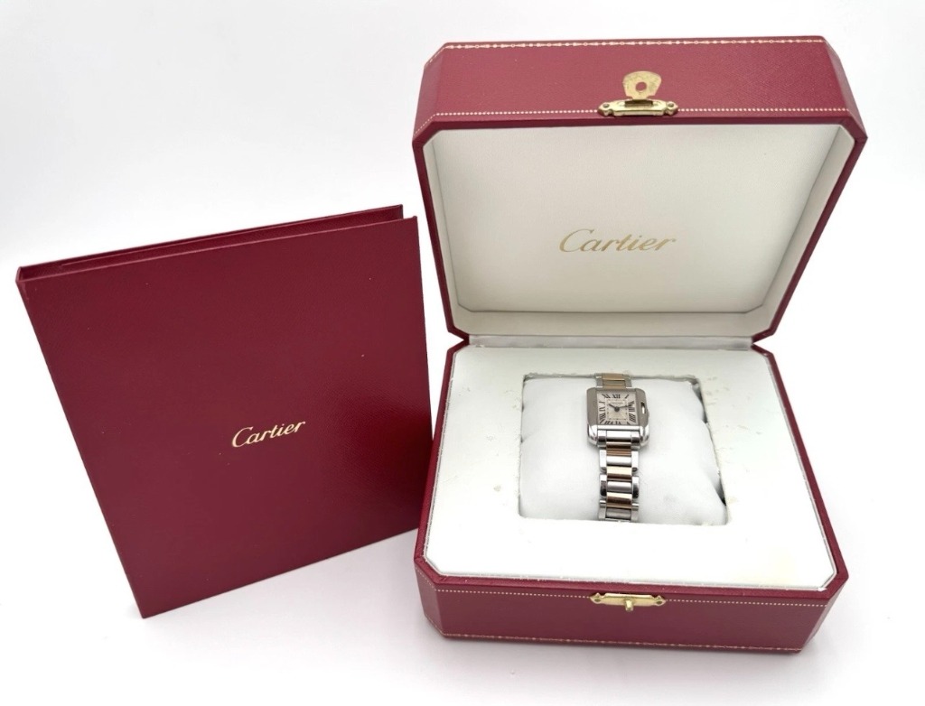 Cartier Tank Anglaise Watch - Sold at Auction