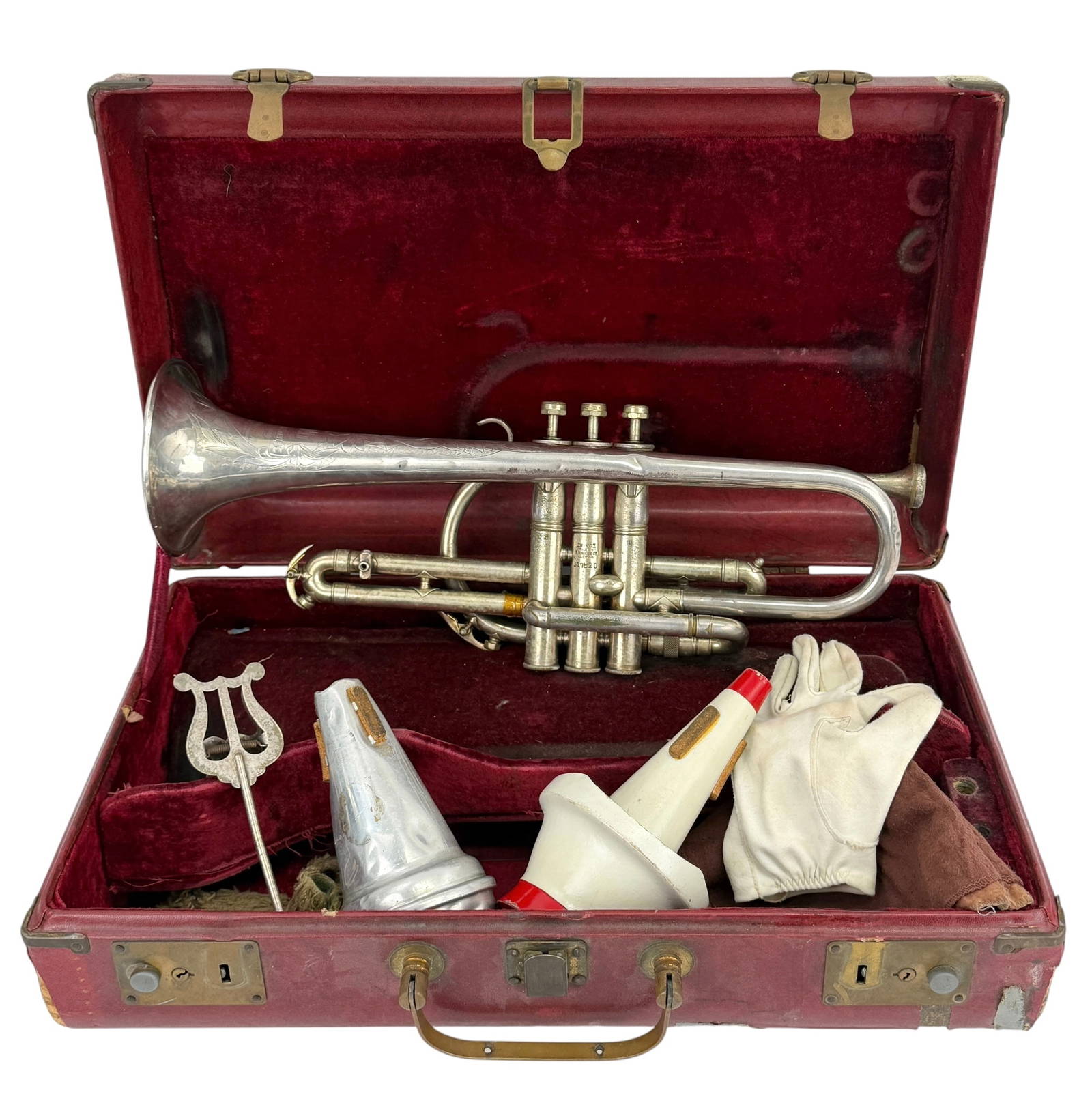 1950s King Silversonic Sterling Silver Bell Trumpet