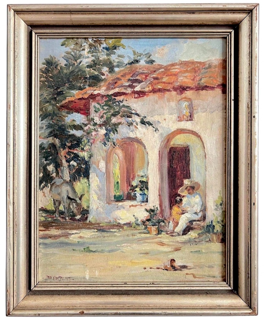 Framed Fine Art by M. H. Tietjens - Sold at Auction