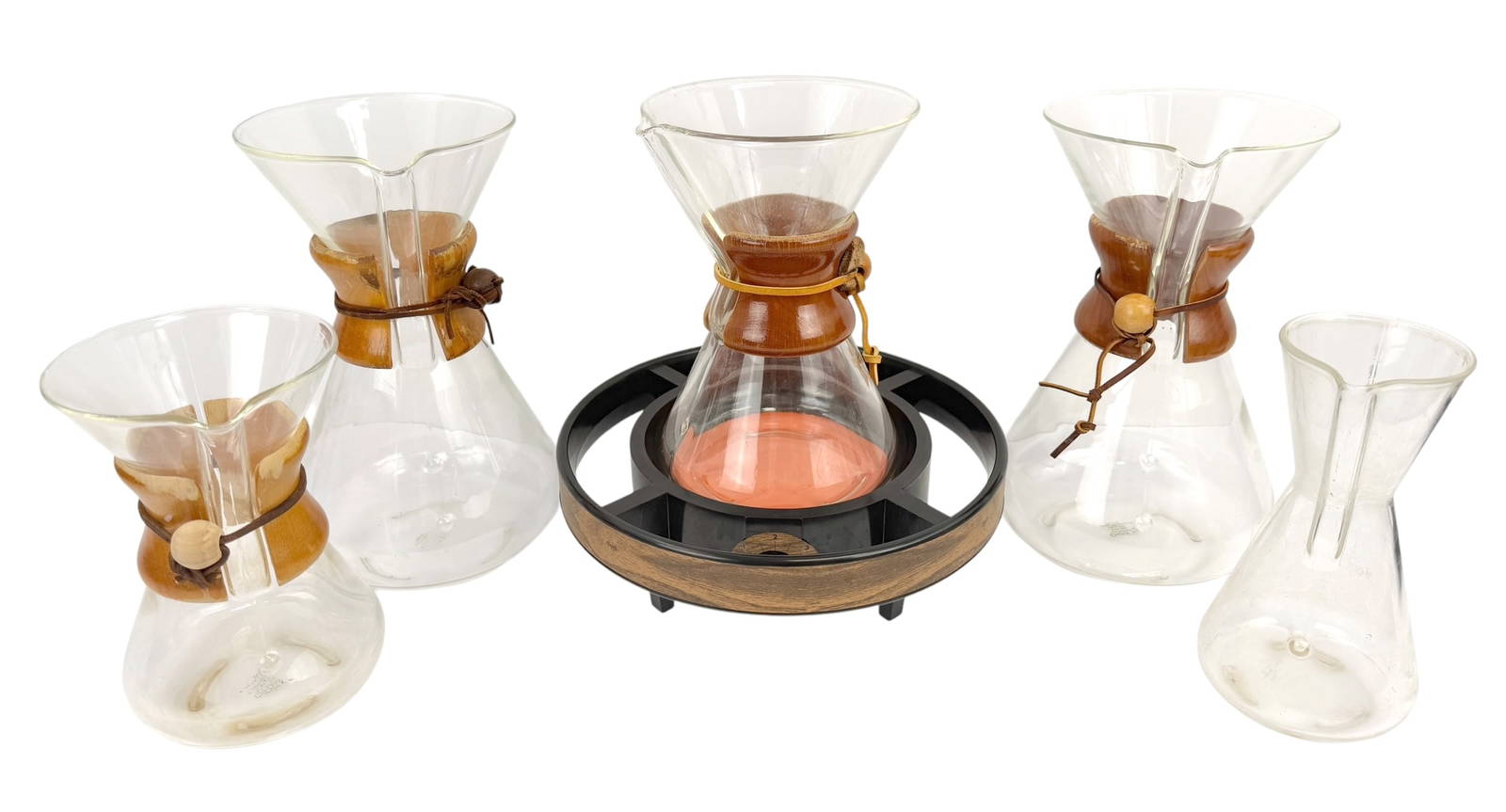 Mid-Century Pyrex Chemex Coffee Maker Set
